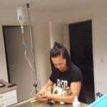 katze angeschlagen futterplatz nachtwache