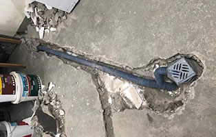 bautagebuch quarantaenestation abflussleitung