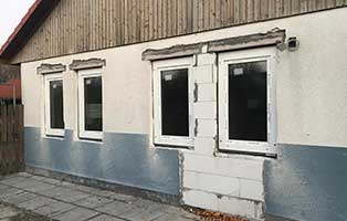 bautagebuch quarantaenestation aussen