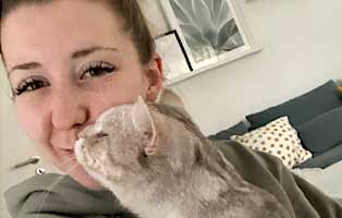 kater otto zuhause gefunden kuss